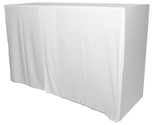 Chameleon Service Bar Curtain - White